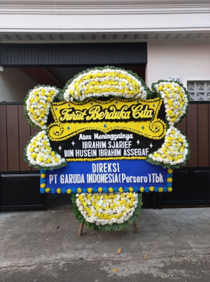 Papan Bunga Duka di Bombana