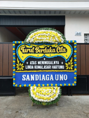 Papan Bunga Duka di Bombana